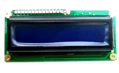 Дверь: 251657 display 1x16 blue-cirillico- (дисплей кирилица сolibri), Сити Вендинг, Белгород