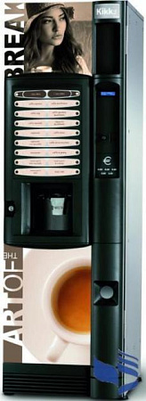 Кофейный автомат Necta KIKKO ES 6 54х170 (зерн.кофе и 5 растворимых) с помпой, Сити Вендинг, Белгород