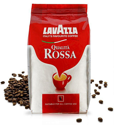 Кофе в зернах Lavazza Qualita Rossa (А 40%) 1000 г, СиТи Вендинг, Белгород
