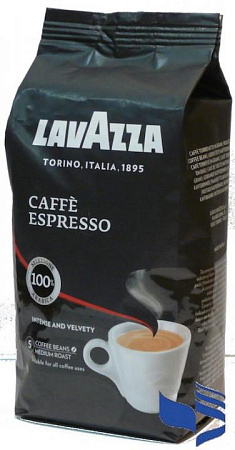 Кофе в зернах Lavazza Caffe Espresso (А 100%) 500 г, СиТи Вендинг, Белгород