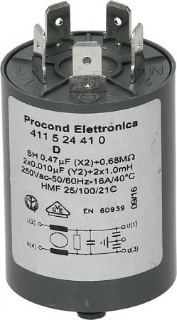 Электроника: 0v3512 / 097155 /  ele0009055  electrical net filter (фильтр электрический necta*), Сити Вендинг, Белгород